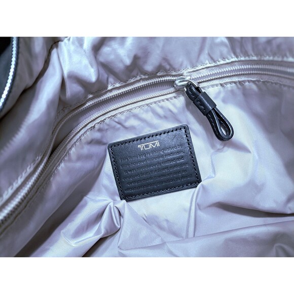 Tumi Black Nylon Leather Voyager Derby Professional Tote Shoulder Briefcase Bag - Picture 13 of 15